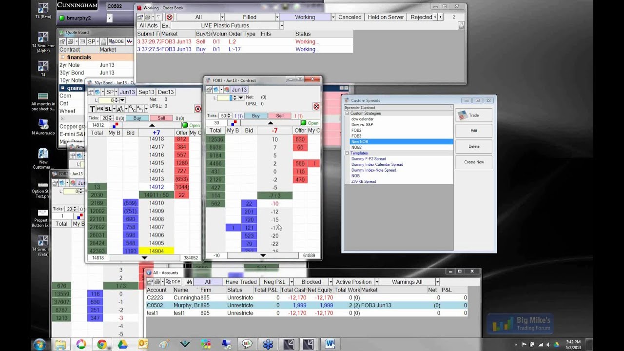CTS T4 Option Sheets and Autospreader - YouTube