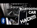 Bluetooth Car Hack! - How To Make Any Old Car Bluetooth!!
