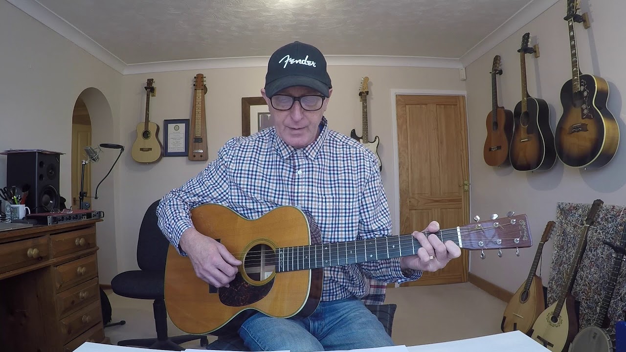 Guitar Technique Lesson Eight Descending Note Clawhammer Pattern In C