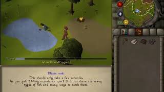 its July 2007 and you are stuck on Tutorial Island and a friend helps you out