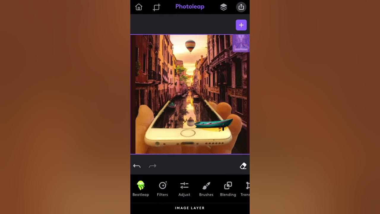 Photoleap app edit short video YouTube