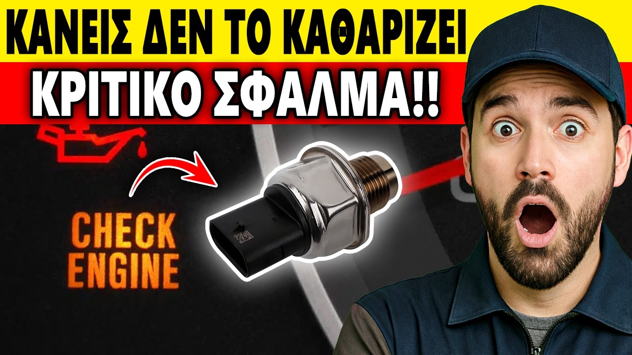 Ο ΑΙΣΘΗΤΗΡΑΣ που ΠΑΝΤΑ ΧΑΛΑΕΙ στο Αυτοκίνητό σου και ΠΡΕΠΕΙ να τον ΚΑΘΑΡΙΣΕΙΣ ΤΩΡΑ!!