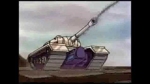 G1 Transformers scene: The Warpath Cavalry