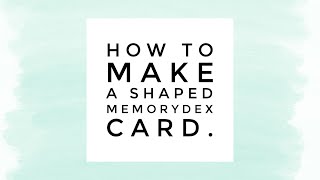 How to make a MemoryDex Card