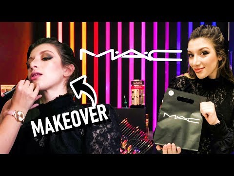 MAKEOVER AT MAC || MAKEUP SHOPPING SPREE