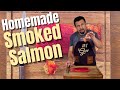 Easy homemade cured  smoked salmon  evde kolay somon fme