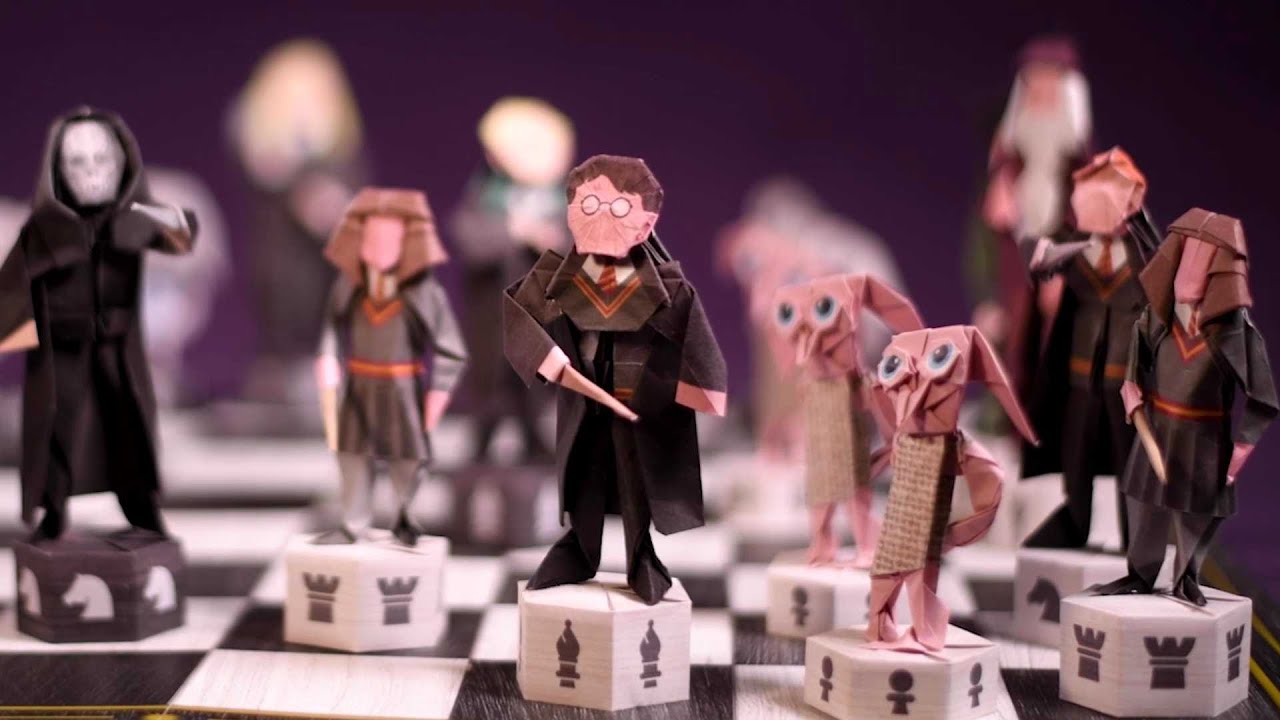 Harry Potter Origami Chess - Book Summary & Video, Official Publisher Page