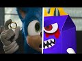 Sonic The Hedgehog Movie Choose Your Favorite Desgin For Both Characters (Happy Meal EXE & Sonic)