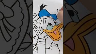 Coloring Disney Donald Duck Valentines Candy #coloring #disney #valentinesday #candy