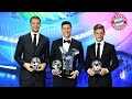 🏆 UEFA Ceremony - Behind den Scenes with FC Bayern's winners Lewandowski, Neuer, Kimmich & Flick