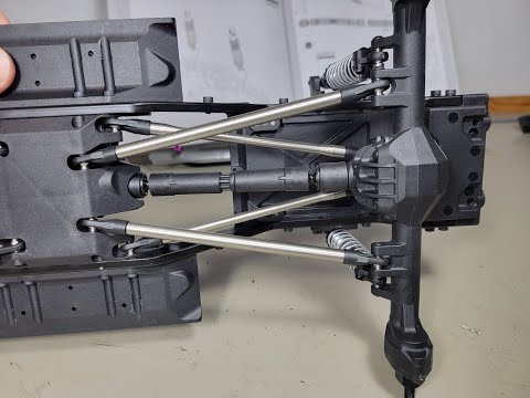 VS410 Phoenix Portal - Drive shafts -  Links and mounting the axles