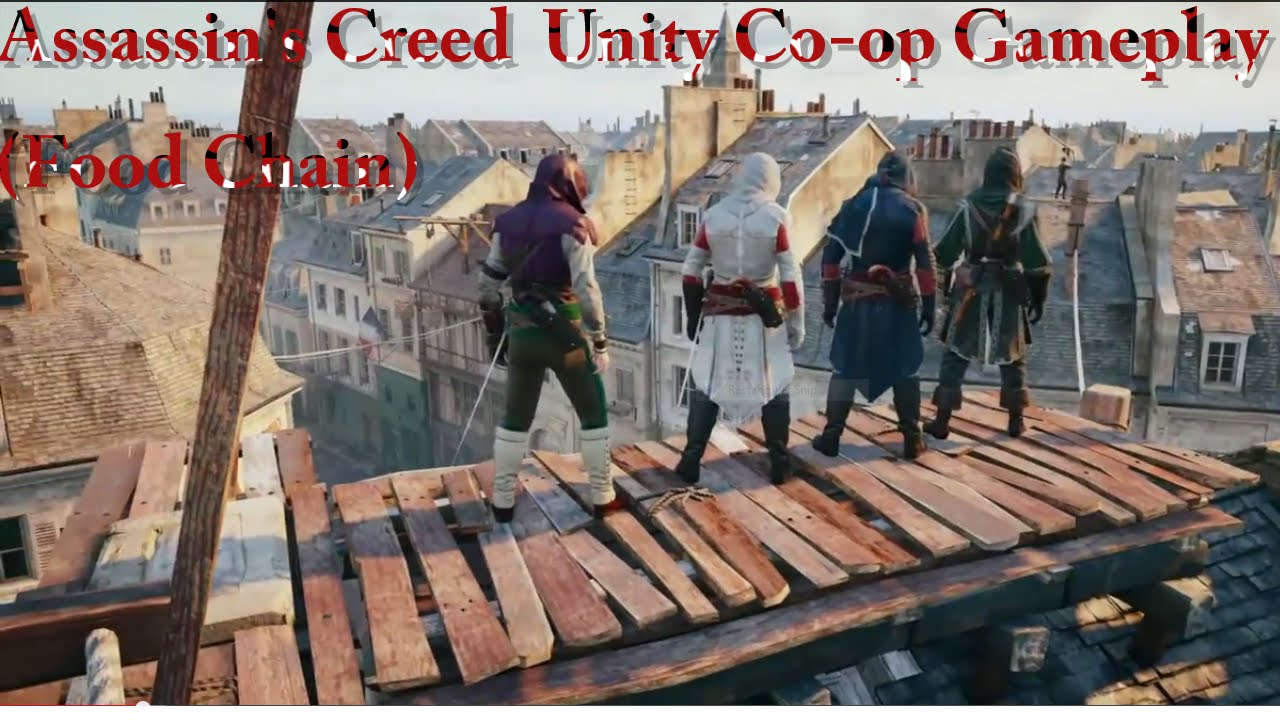 assassins creed unity coop gameplay