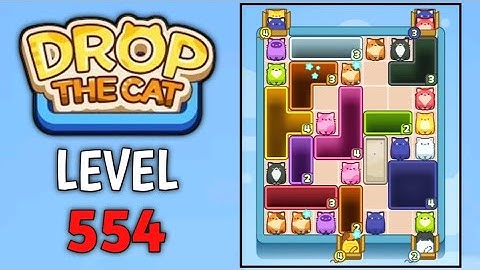 Drop The Cat Level 554
