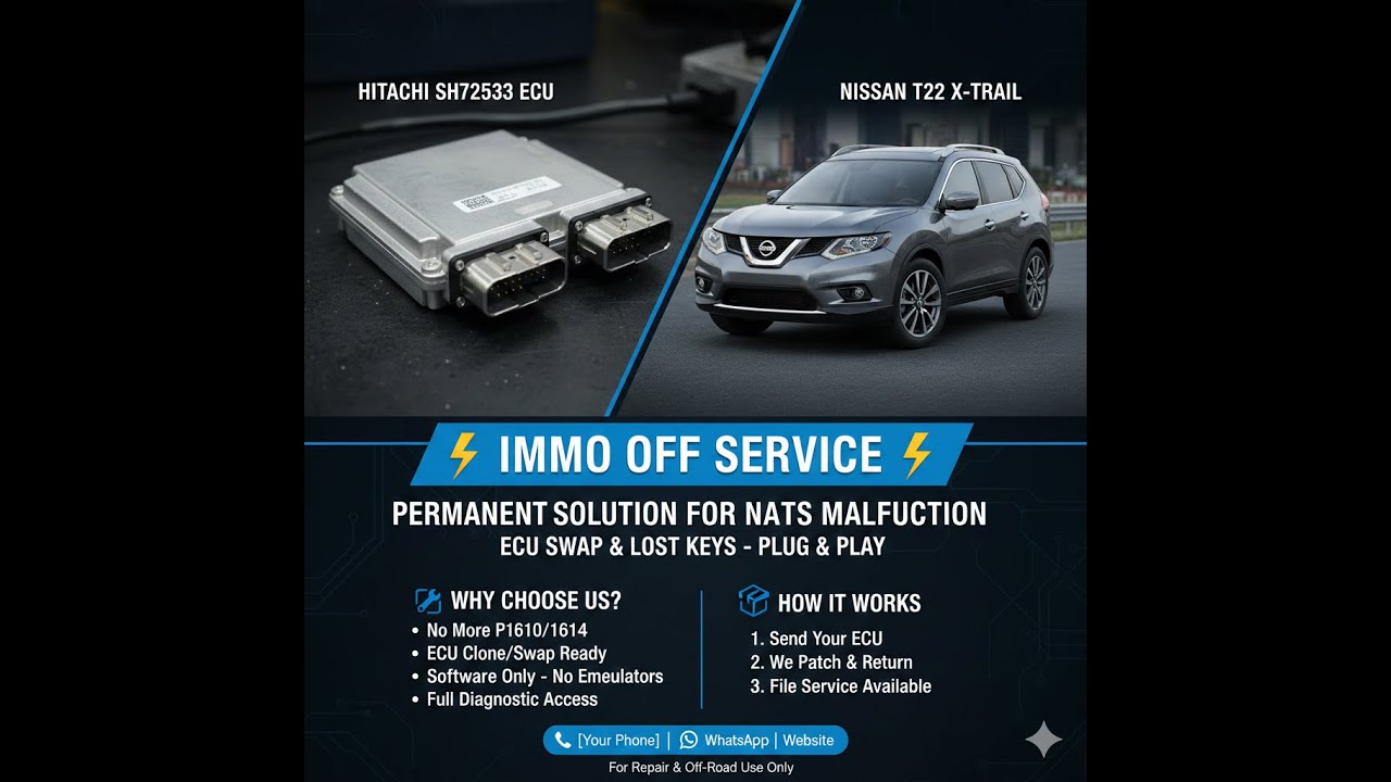 Nissan Hitachi ECU Virginization Tool