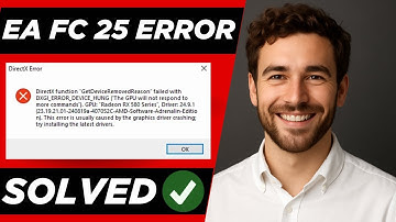How to Fix EA FC 25 DirectX Error – Quick & Easy Guide 2025