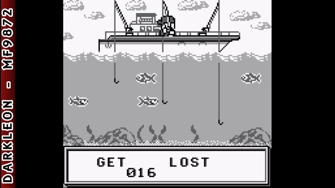 Game Boy Pocket Sonar © 1998 Bandai Gameplay YouTube