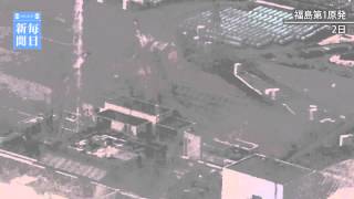 福島第１原発：３号機の巨大がれき撤去