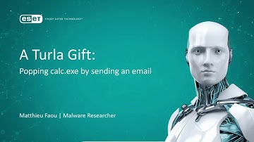 BlueHat v18 || A turla gift - popping calc.exe by sending an email