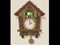 Monster In a Clock! Time to Wake up! #clock #monster #cute