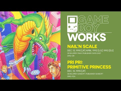 Nail'n Scale & Pri Pri: ретроспектива первобытных принцесс: загадочная платформа | Game Boy работает № 124