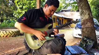 Wings Intan ku kesepian guitar solo by Amir Supian