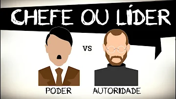 Qual a diferença entre chefe e líder quais são esses papéis?