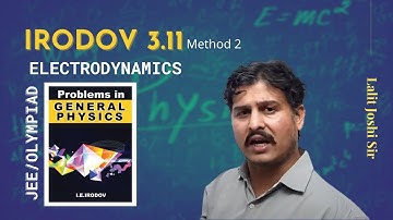 I.E. Irodov Problem 3.11 | Solution | Method 2 | Electrodynamics | IIT JEE | NEET | OLYMPIAD