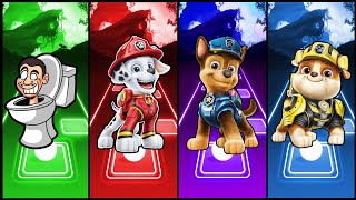 Skibidi Toilet  ✨ Paw Patrol Marshall ✨ Paw Patrol Chase ✨ Paw Patrol Rubble ✨ 🏆Who's Wins?🏆