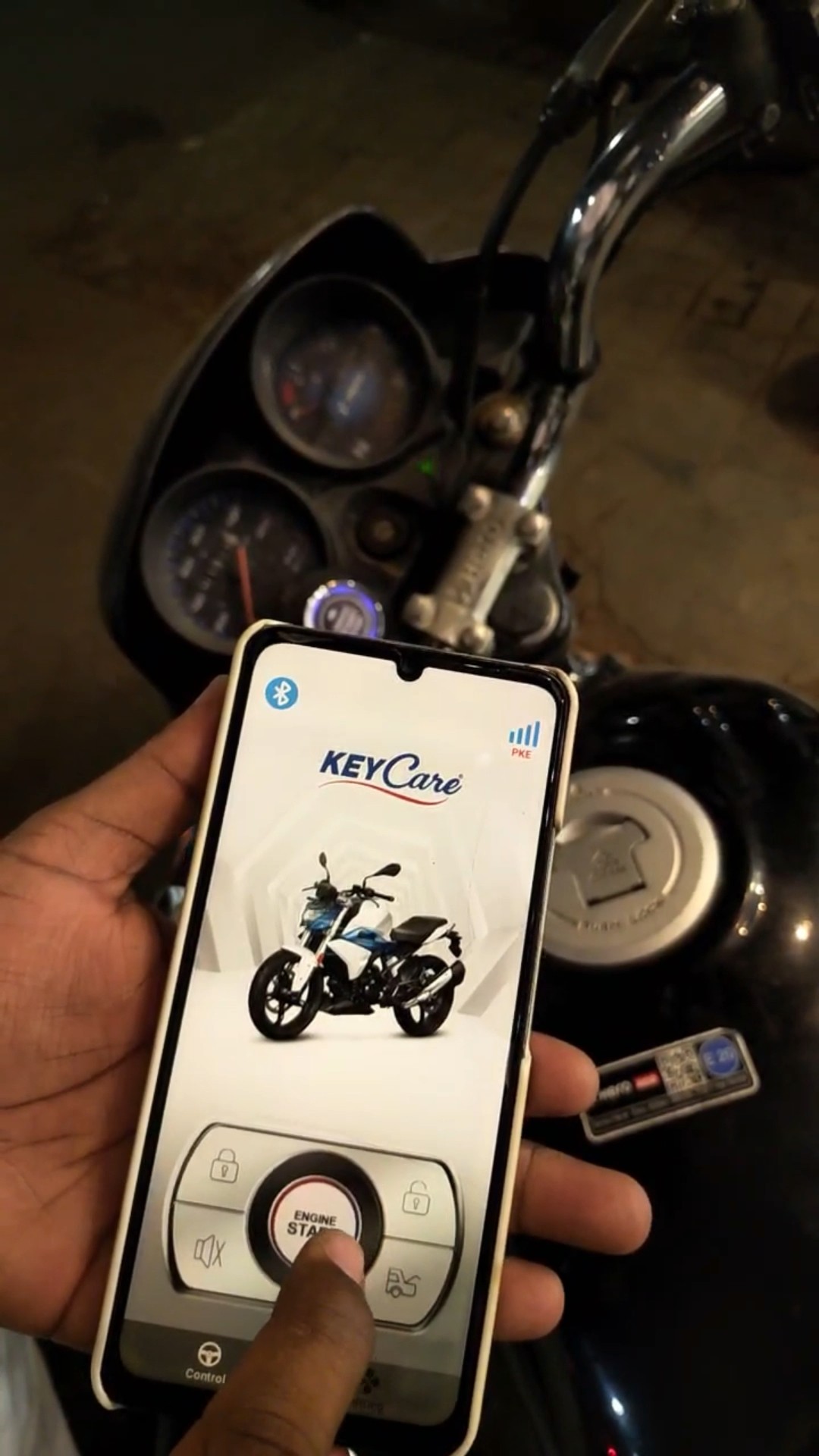 Bike Alarm System with Push Button [BK-02]