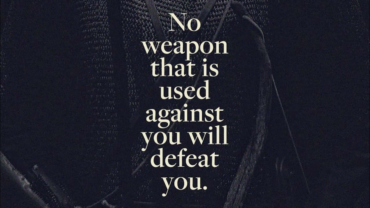 No weapon formed against thee shall prosper - YouTube
