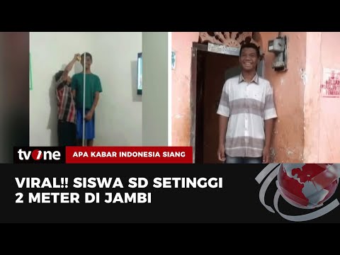 Wow! Masih SD Kelas 6, Bocah di Jambi Punya Tinggi 2 Meter | AKIS tvOne