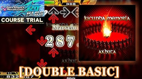 【DDR A20 PLUS】 Jucunda Memoria [DOUBLE BASIC] 譜面確認＋クラップ