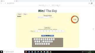 Mind the gap - CS50 Final Project Web Application screenshot 4