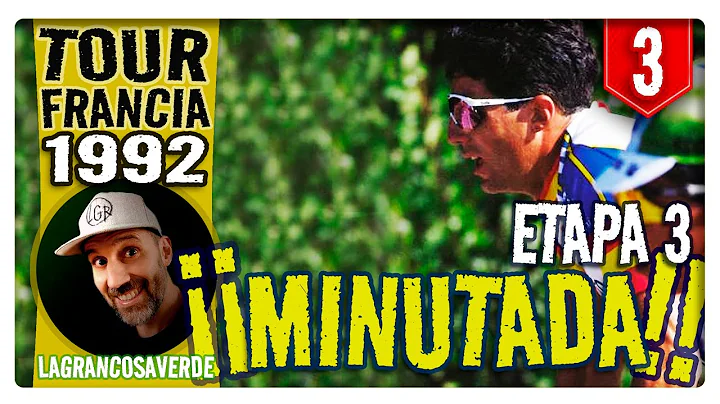 #3 INDURAIN CEDE  UNA MINUTADA!!!. Etapa 3. Pau - ...