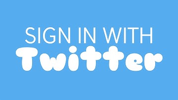 Sign In With Twitter: Introduction (1/5)