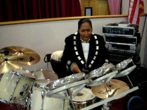 Female Drum Solo! ( my mother)