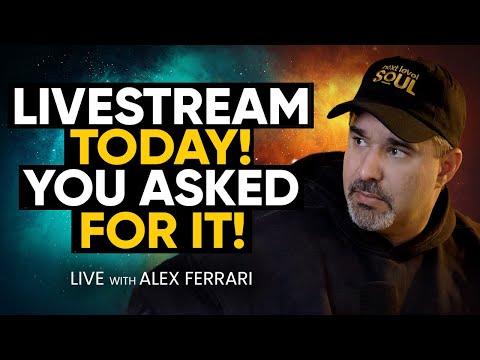 🌟 LIVE EVENT ALERT: ALEX FERRARI Q&A AND HUGE ANNOUNCEMENTS TODAY! 🌟