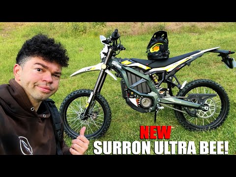 Riding My NEW Surron Ultra Bee For The First Time! - Electric Dirt Bike