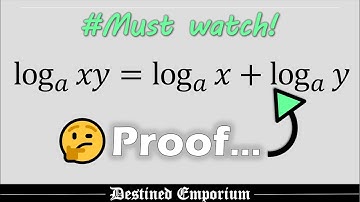 Awesome Logarithmic Product Rule Proof