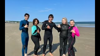 Learn to Surf with the Cast of WIPEOUT