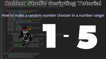 How to use math.random to choose a number in a number range! (Roblox Studio 2022 Scripting Tutorial)