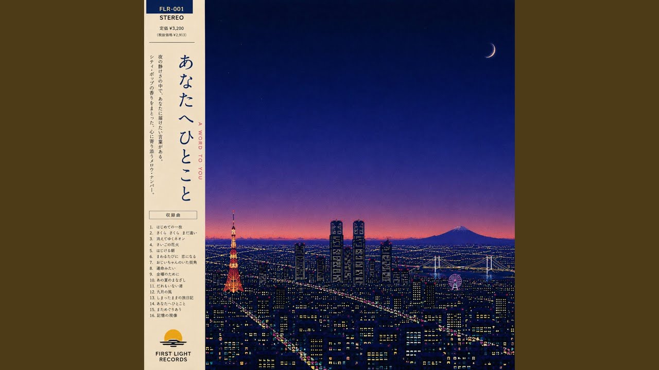 あなたへひとこと (A Word to You) - YouTube