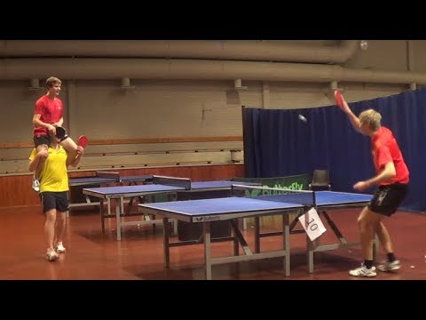 The way this ping pong player tricked his opponent by faking a shot :  r/nextfuckinglevel