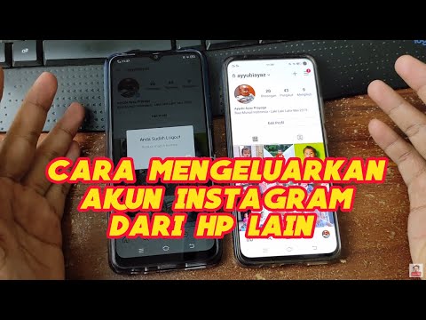 CARA MENGELUARKAN AKUN INSTAGRAM DARI HP LAIN