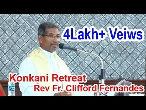 Konkani Retreat - Rev Fr. Clifford Fernandes at Stella Maris Church, Kalmady, Udupi