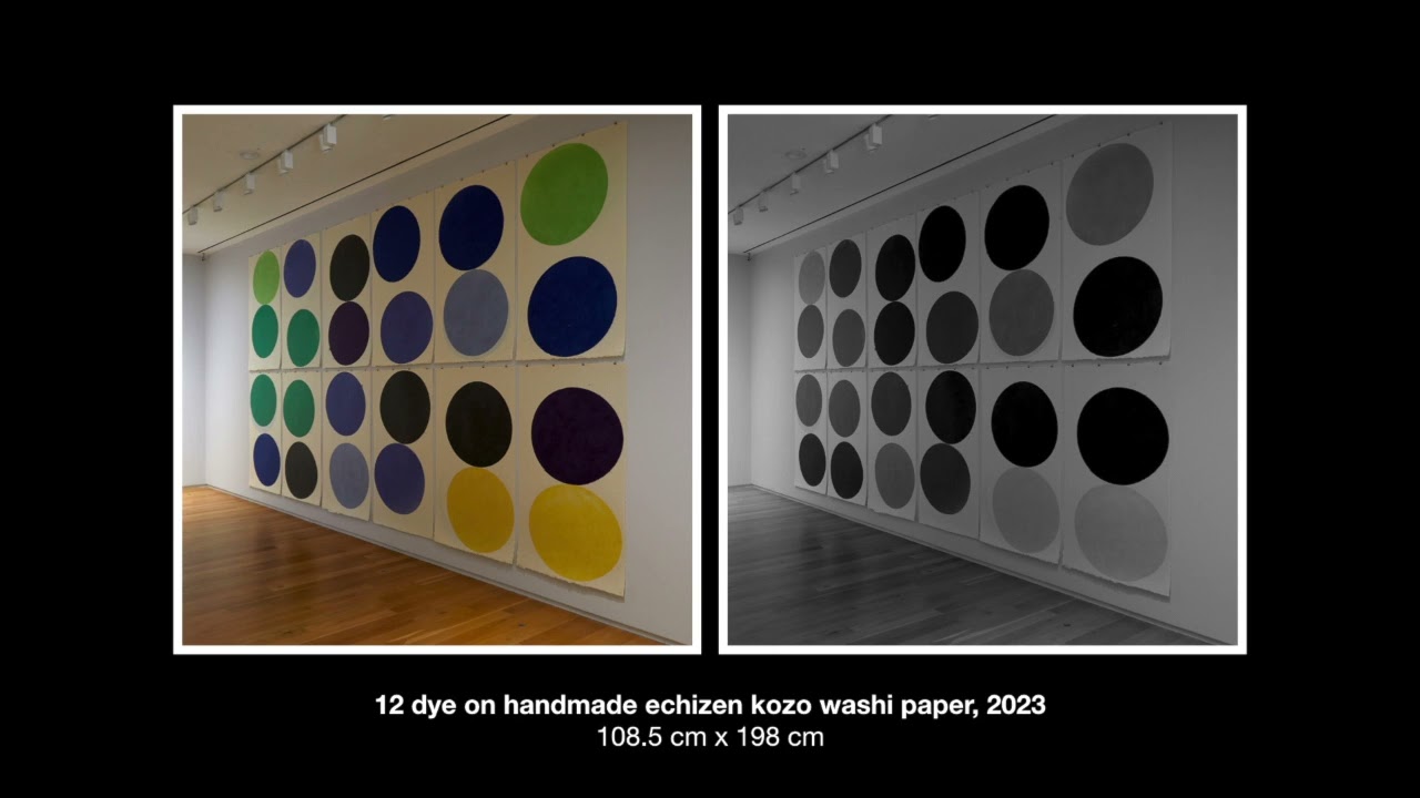 An audio description introduction to the exhibition Richard Gorman