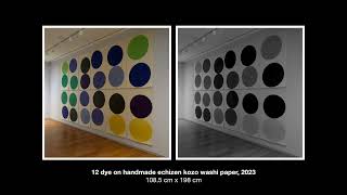 An audio description introduction to the exhibition Richard Gorman: Living Through Paint(ing)