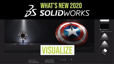 SOLIDWORKS 2020 Visualize Tutorial - Visualize Enhancements