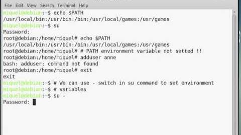 Debian 10   adduser command not found