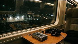 Midnight Train Journey: Lo-fi Jazz &amp; Gentle Rain for Sleep 🚂🌧️🎹